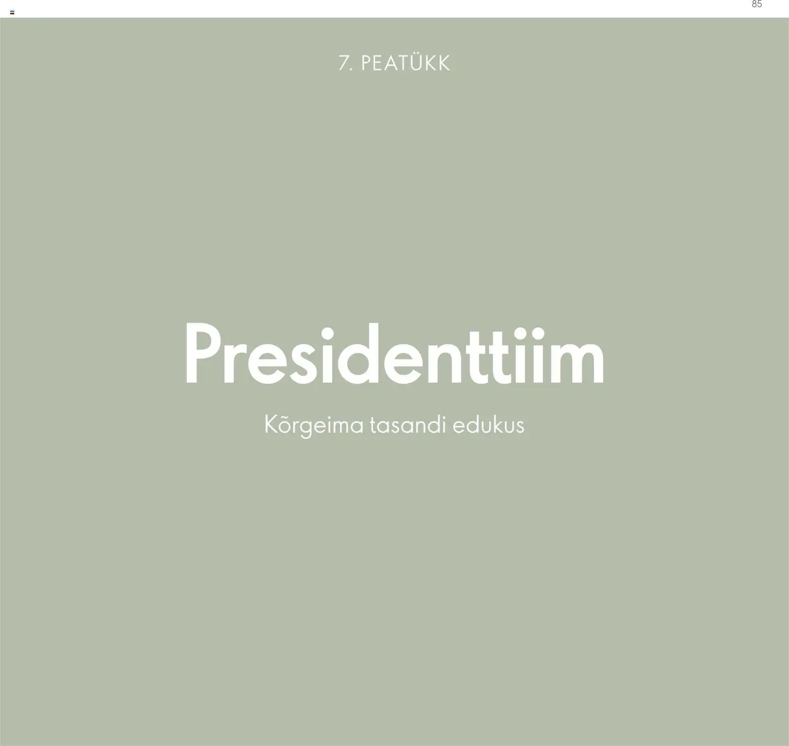 {H1} | Lehekülg: 85