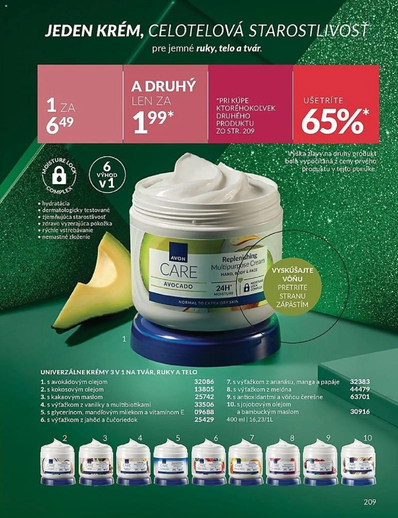 Nové Avon akcie – leták je platný od 01.11.2025 | Strana: 209 | Produkty: Čerešne
