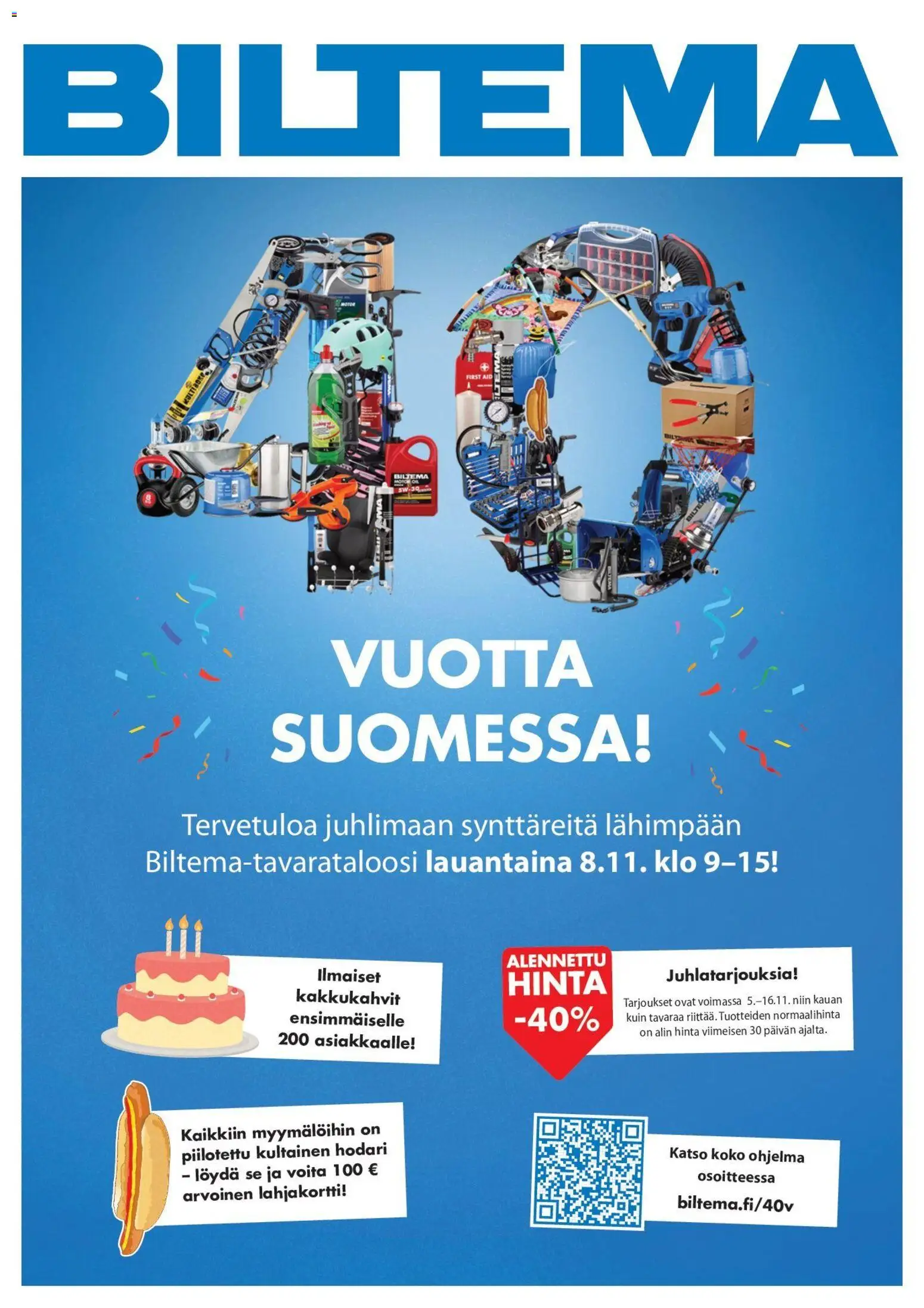 Biltema tarjoukset – voimassa 05.11.2025 alkaen | Sivu: 1