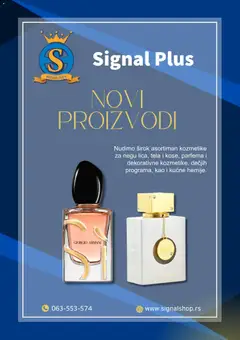 Signal Plus katalog - pregled Signal Plus kataloga - važi od 06.12.2025