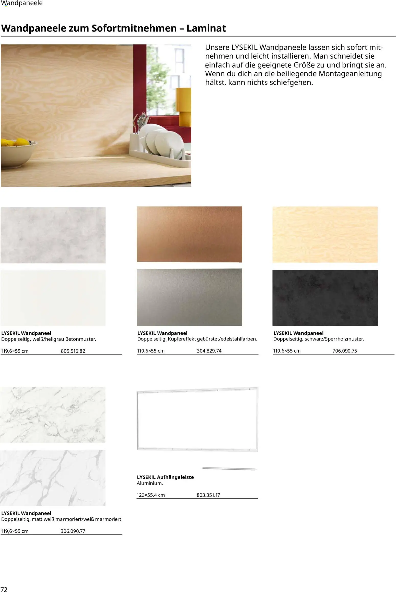 Ikea Küchen  – gültig ab 02.01.2026 | Seite: 72