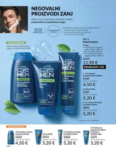 Avon katalog akcije – veljaven od 01.03.2026 | Stran: 154 | Izdelki: Gel za prhanje, Gel za britje, Sampon, Krema