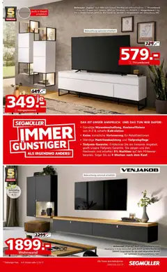 Segmüller Highlight Angebote ab 31.01.2026 gültig | Seite: 11 | Produkte: Wohnwand
