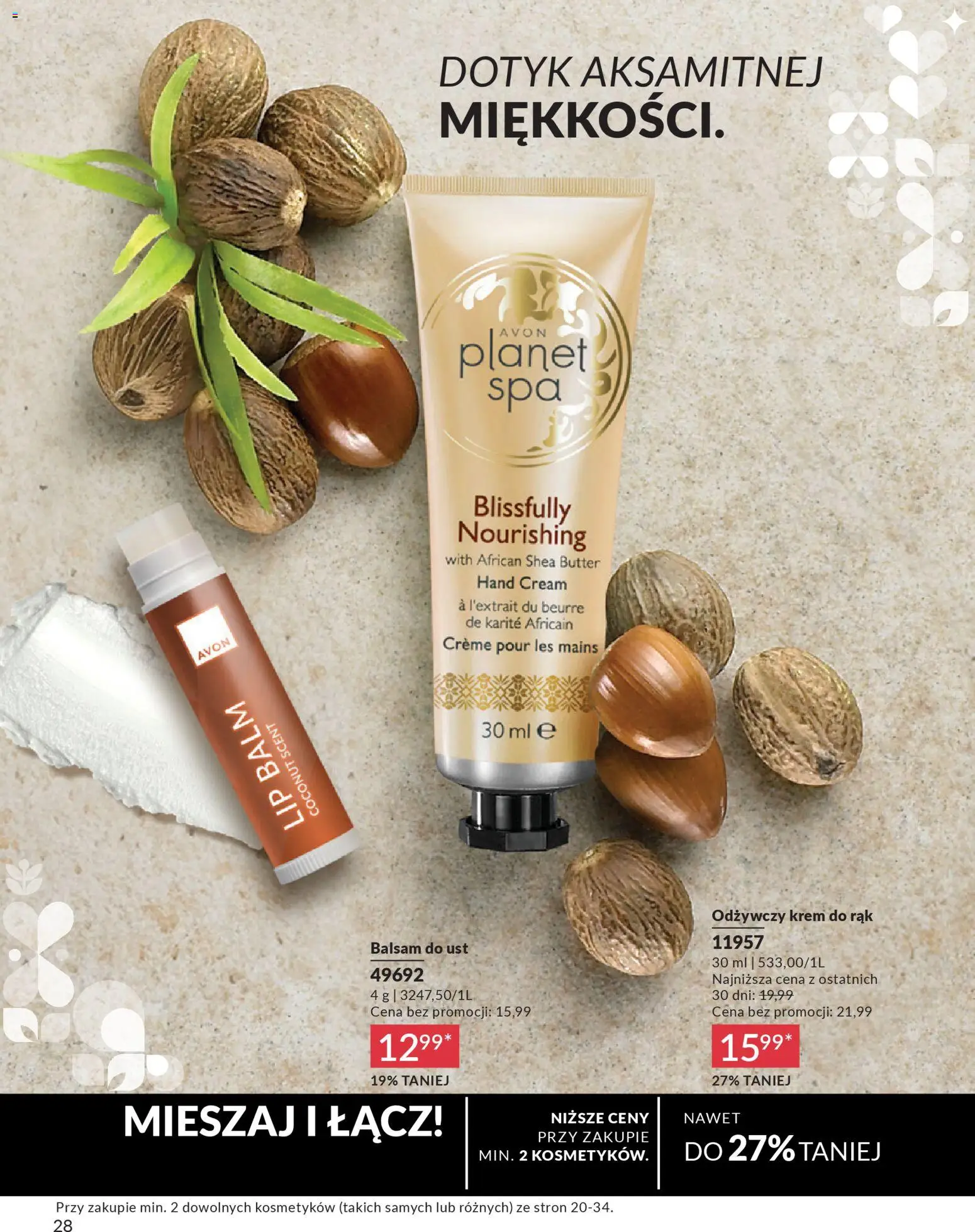 Avon Katalog mini od 16.02.2026 | Strona: 28 | Produkty: Krem do rąk, Krem