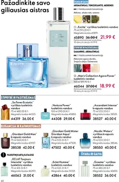 Oriflame leidinys galioja nuo 28.01.2026 | Puslapis: 40 | Prekių: Kvapusis vanduo, Tualetinis vanduo