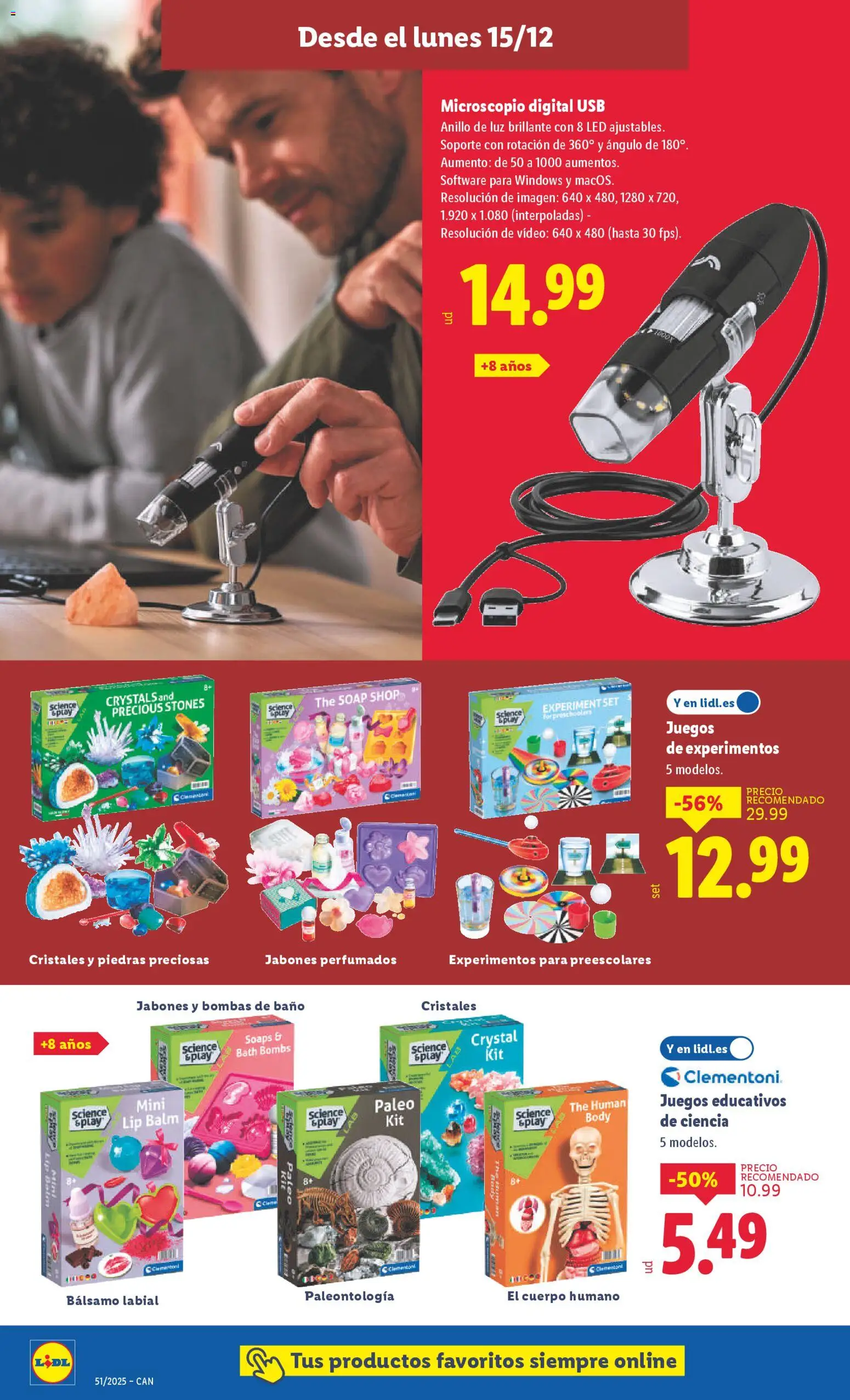 Lidl - Canarias │ válido desde el 15.12.2025 | Página: 24 | Productos: Video, Bálsamo labial, Body, Baño