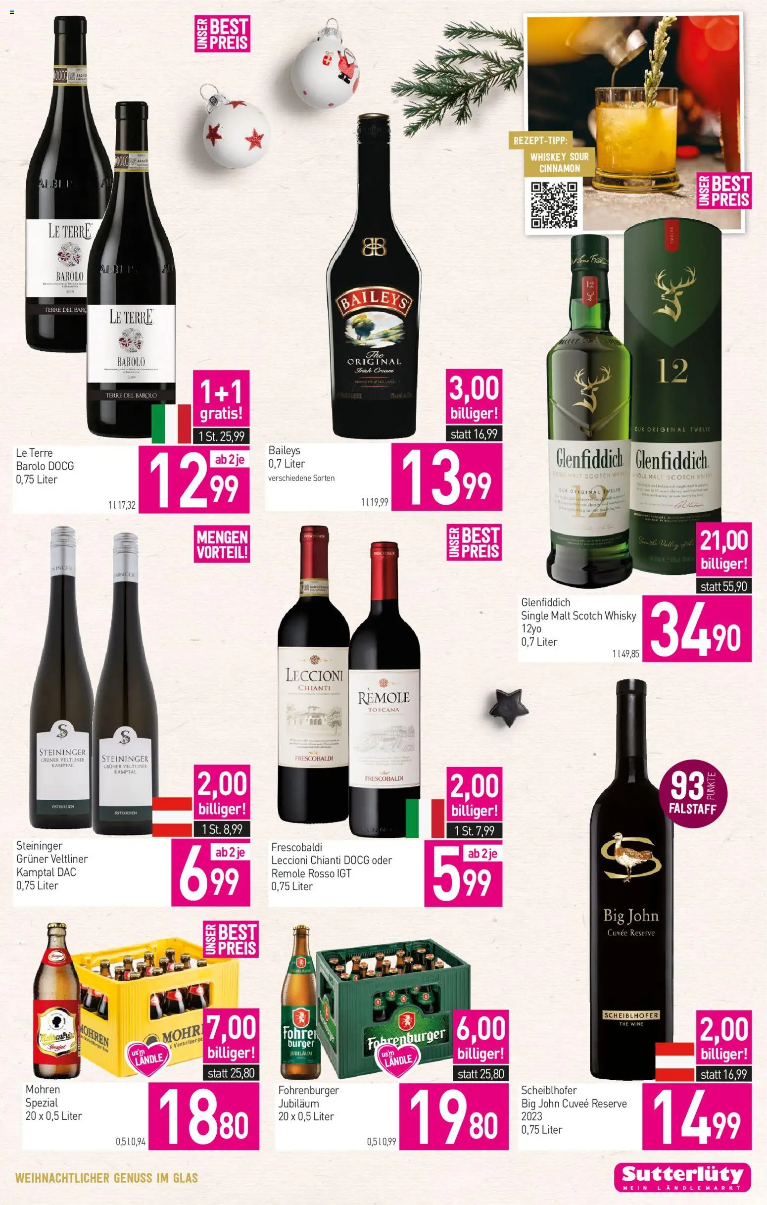 Sutterlüty Flugblatt gültig ab 22.12.2025 | Seite: 13 | Produkte: Whiskey