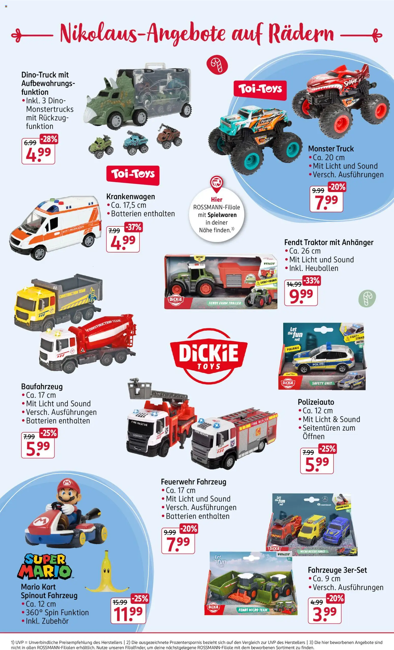 Rossmann Spielwaren – gültig ab 24.11.2025 | Seite: 15 | Produkte: Batterien, Monster