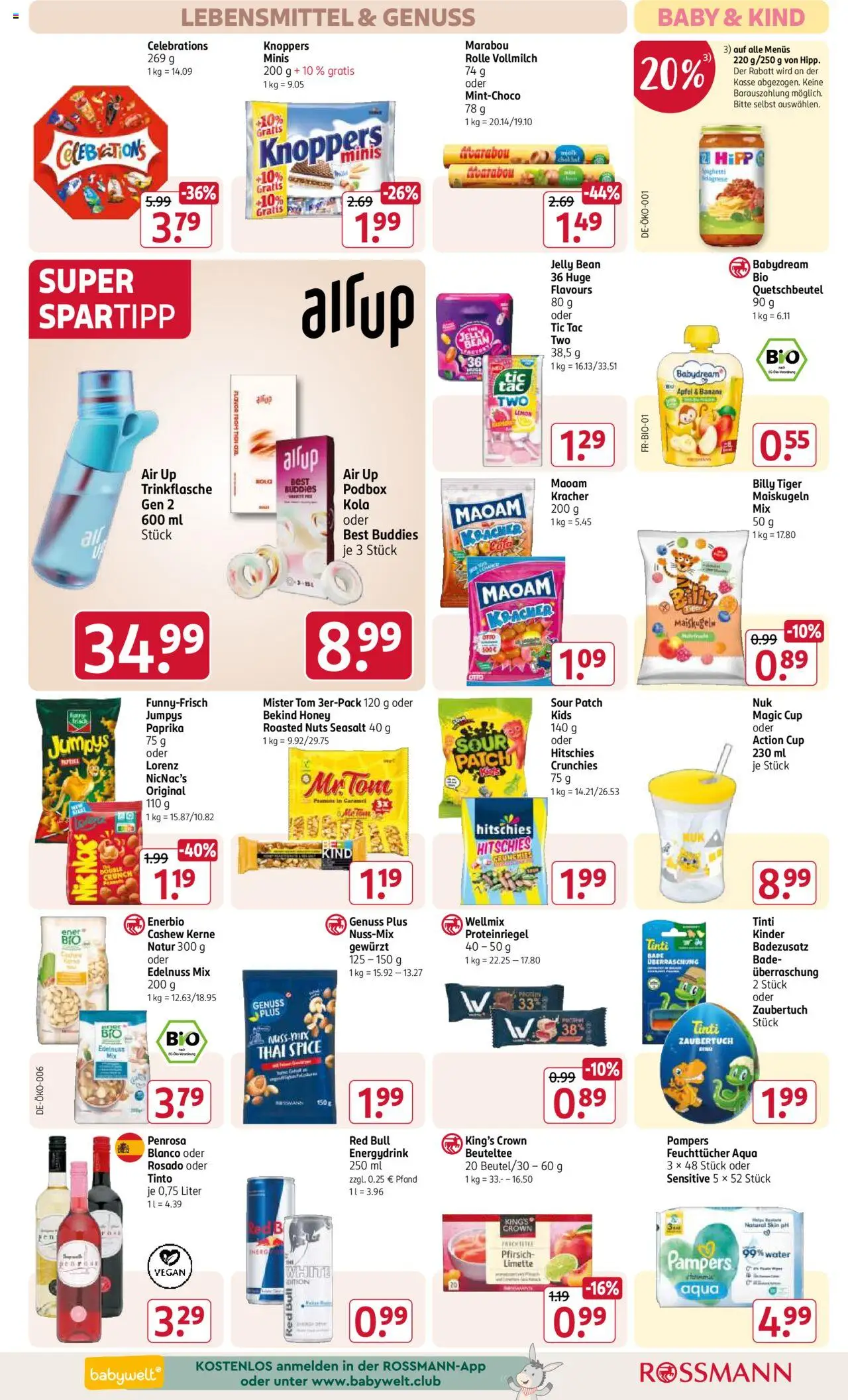 Rossmann Prospekt 	 - gültig ab dem 18.08.2025 | Seite: 11 | Produkte: Äpfel, Paprika, Pfirsich, Limette