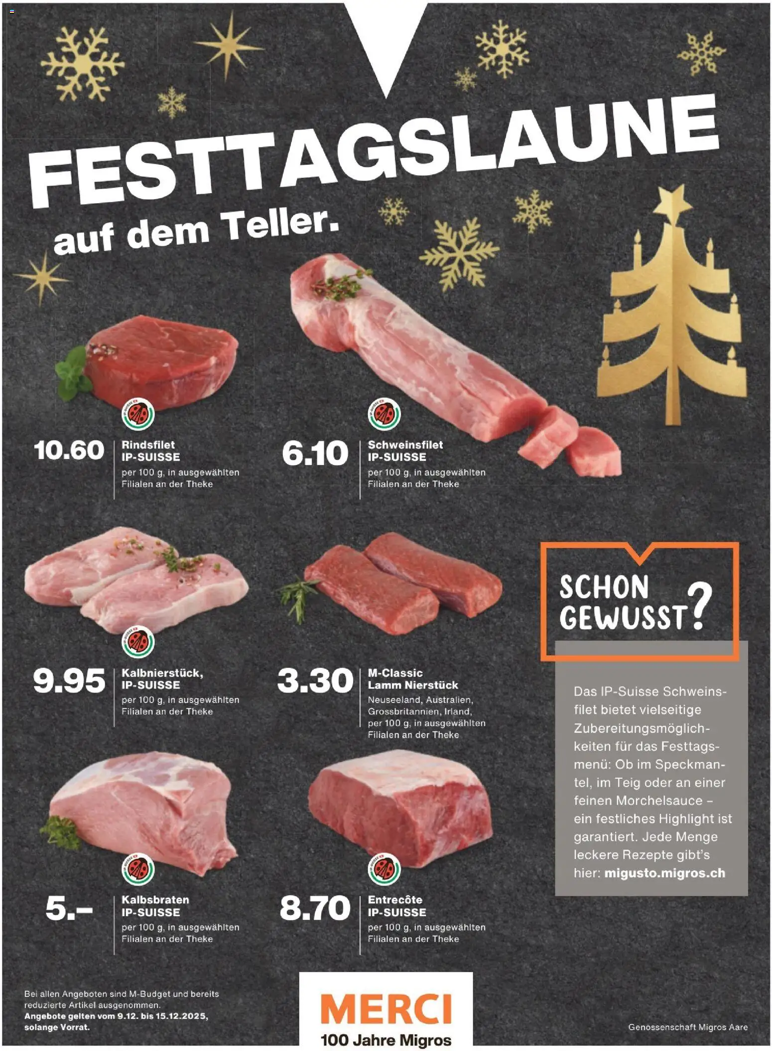 Migros - Magazin – gültig ab 09.12.2025 | Seite: 42