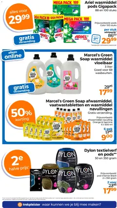 Trekpleister - Folder - Voorbeeld van een folder van Trekpleister, geldig van 05.01.2026 | Pagina: 61 | Producten: Wasmiddel, Kan, Afwasmiddel, Was