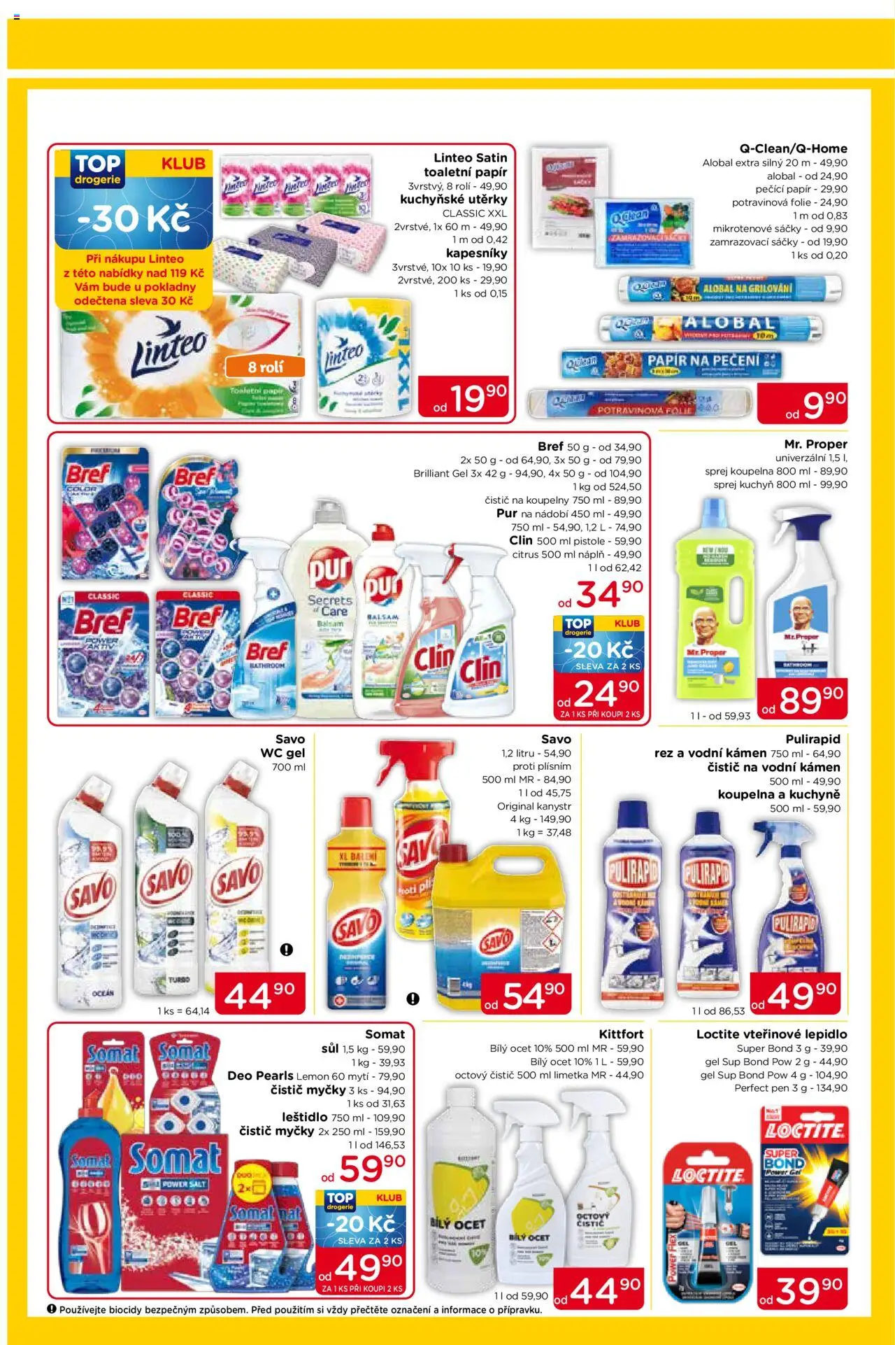 Top drogerie leták od 16.10.2025 | Strana: 3 | Produkty: Grilování, Nádobí, Kuchyňské utěrky, Somat