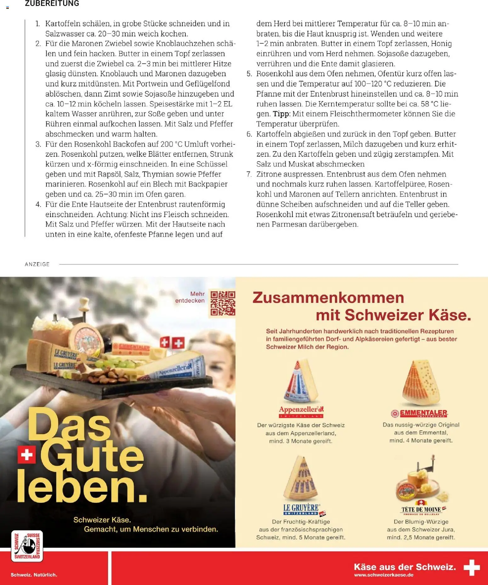 Globus Mio Magazin – gültig ab 01.12.2025 | Seite: 11 | Produkte: Milch, Butter, Wasser, Pfeffer