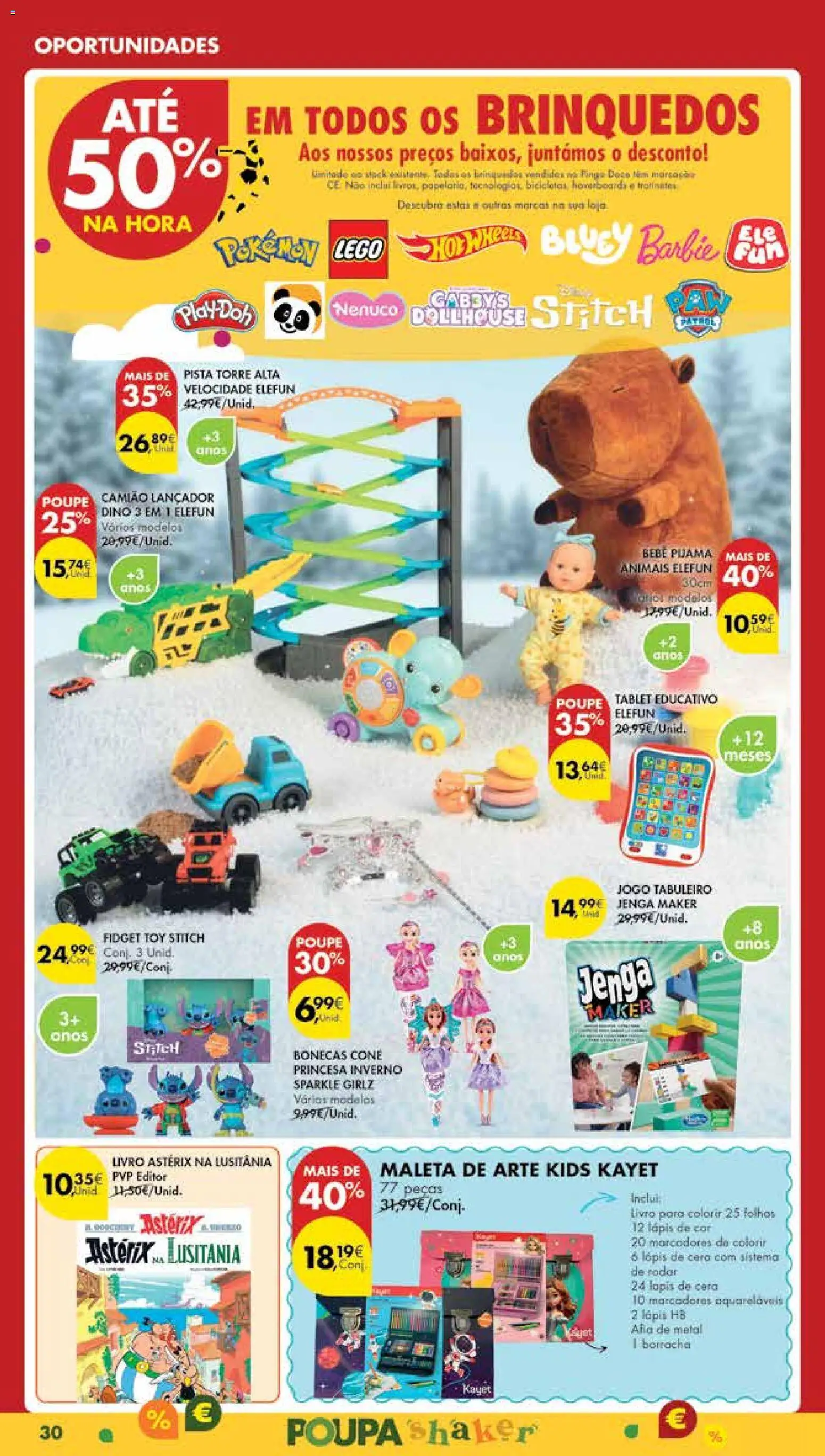 Pingo Doce Poupe Esta Semana Madeira │ válido de 04.11.2025 | Página: 30 | Produtos: Cera, Tablet