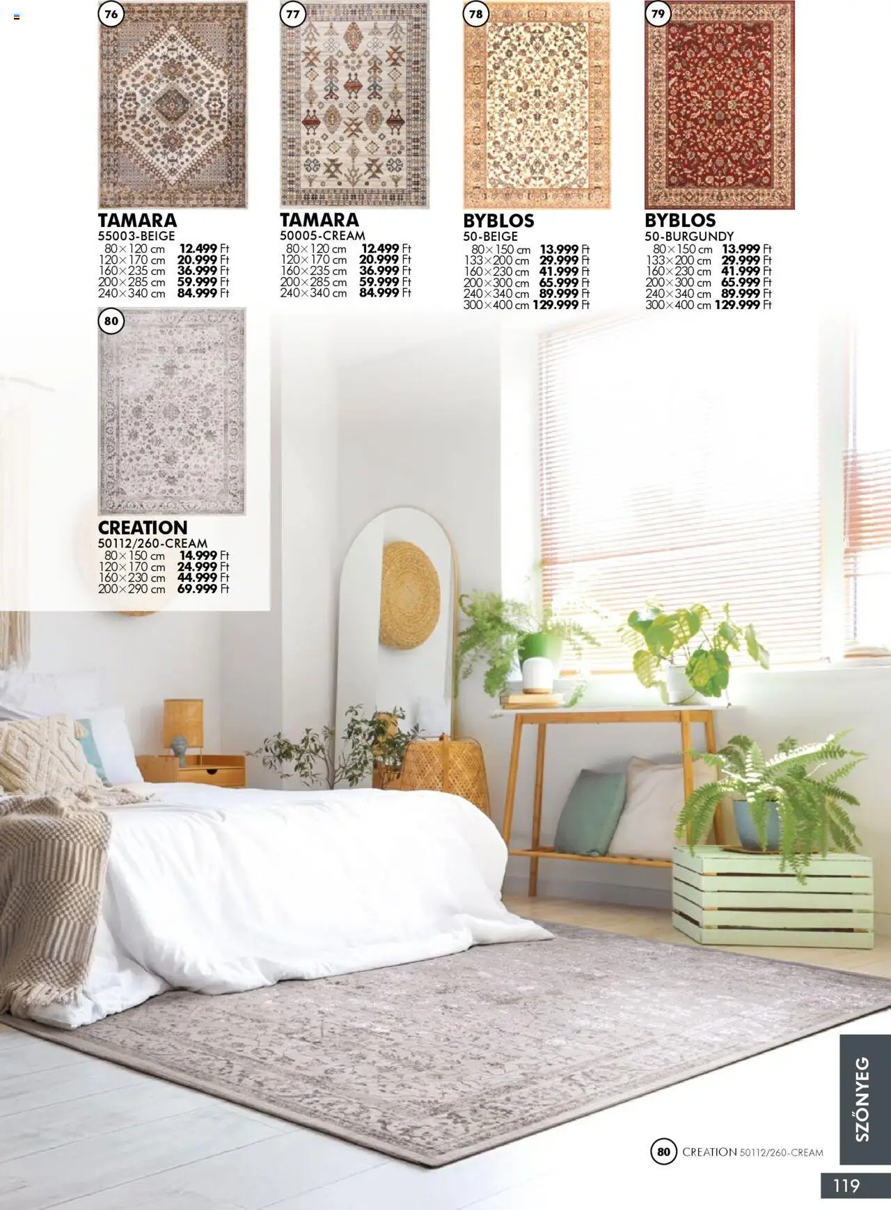 Diego akciós ujság - amely érvényes a következő dátumtól: 02.10.2025 | Oldal: 119 | Termékek: Szőnyeg