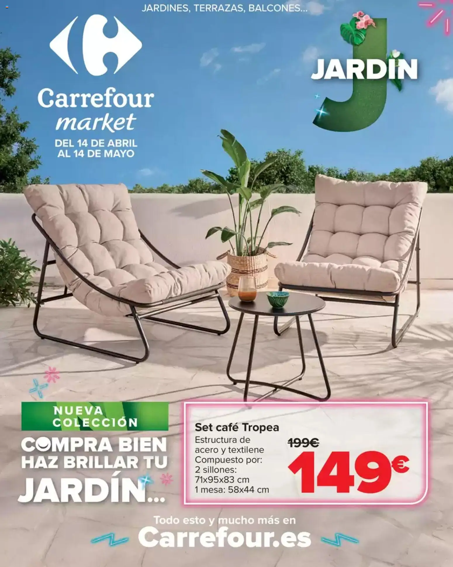 Carrefour Market Jardín │ válido desde el 14.04.2026 | Página: 1 | Productos: Café, Mesa
