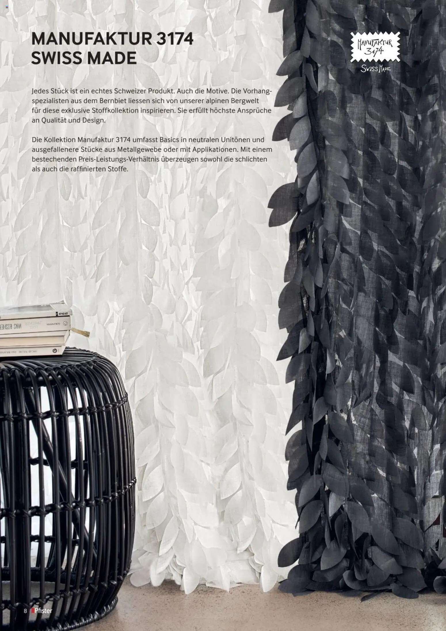 Pfister Aktionen Vose 2018 – gültig ab 12.12.2025 | Seite: 9 | Produkte: Vorhang