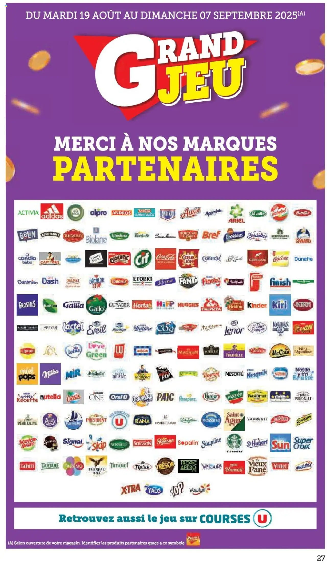  | Page: 27 | Produits: Orangina, Lenor, Soupline, Contrex