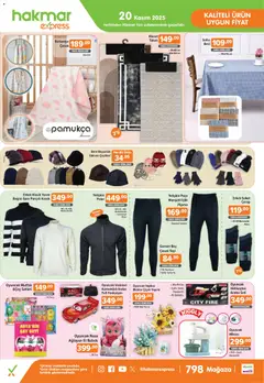 20.11.2025 tarihinden itibaren geçerli olan Hakmar Express kataloğu önizlemesi | Sayfa: 2 | Ürünler: Mikser, Pil, Çay, Tayt