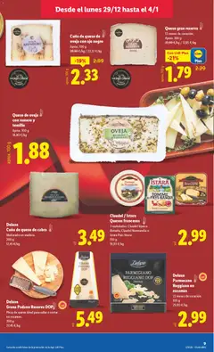 Vista previa Queso gran reserva, 12 meses de curación. Aprox. 100 g válido desde el 29.12.2025 | Página: 9