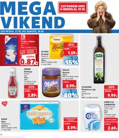 Trajno mlijeko, 3,5% m.m. 1L - Pregled kataloga iz trgovine Kaufland, vrijedi od 15.10.2025 | Stranica: 36