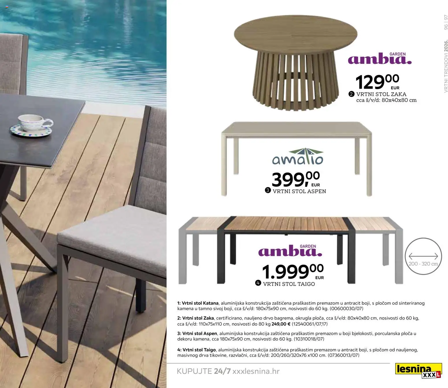 Lesnina katalog | vrijedi od 06.02.2026 | Stranica: 97 | Proizvodi: Stol