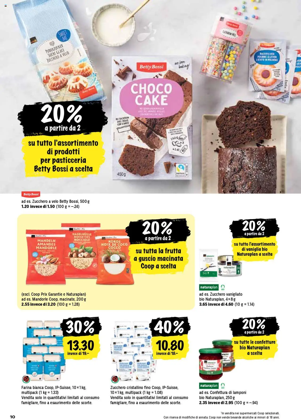 Coop - Una settimana di azioni – gültig ab 16.10.2025 | Seite: 10 | Produkte: Glace