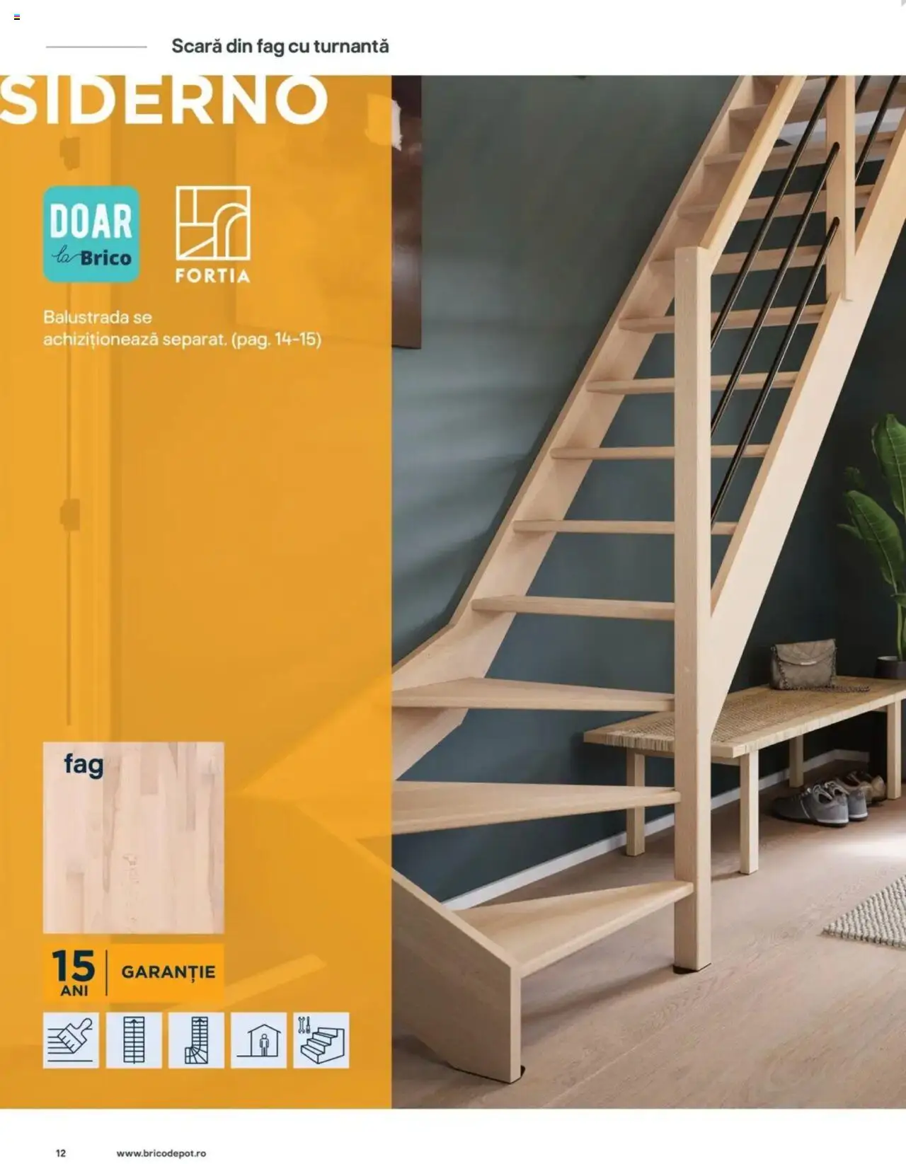 Noul catalog Brico Depot – valabil de la 13.06.2024 | Pagină: 12 | Produse: Scară