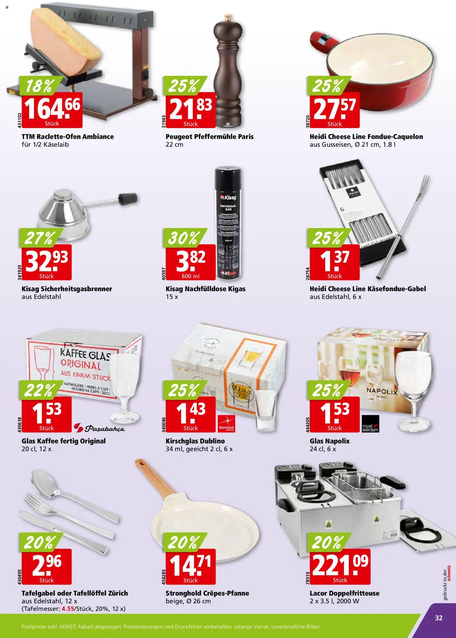 Aligro Aktionen Schlieren, Gossau SG, Frauenfeld, Rapperswil-Jona, Sargans, Bern, Brüttisellen, Pratteln, Emmen, Spreitenbach – gültig ab 26.01.2026 | Seite: 32 | Produkte: Kaffee, Bilder