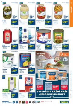 Náhled letáku Makro leták - Gastronomie od 08.10.2025 | Strana: 15 | Produkty: Hellmann's, Kapusta, Olivy, Hellmann's kečup