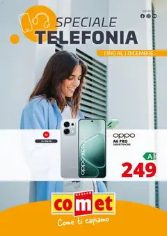 Anteprima del volantino Comet Telefonia catalogo valido a partire dal 13.11.2025