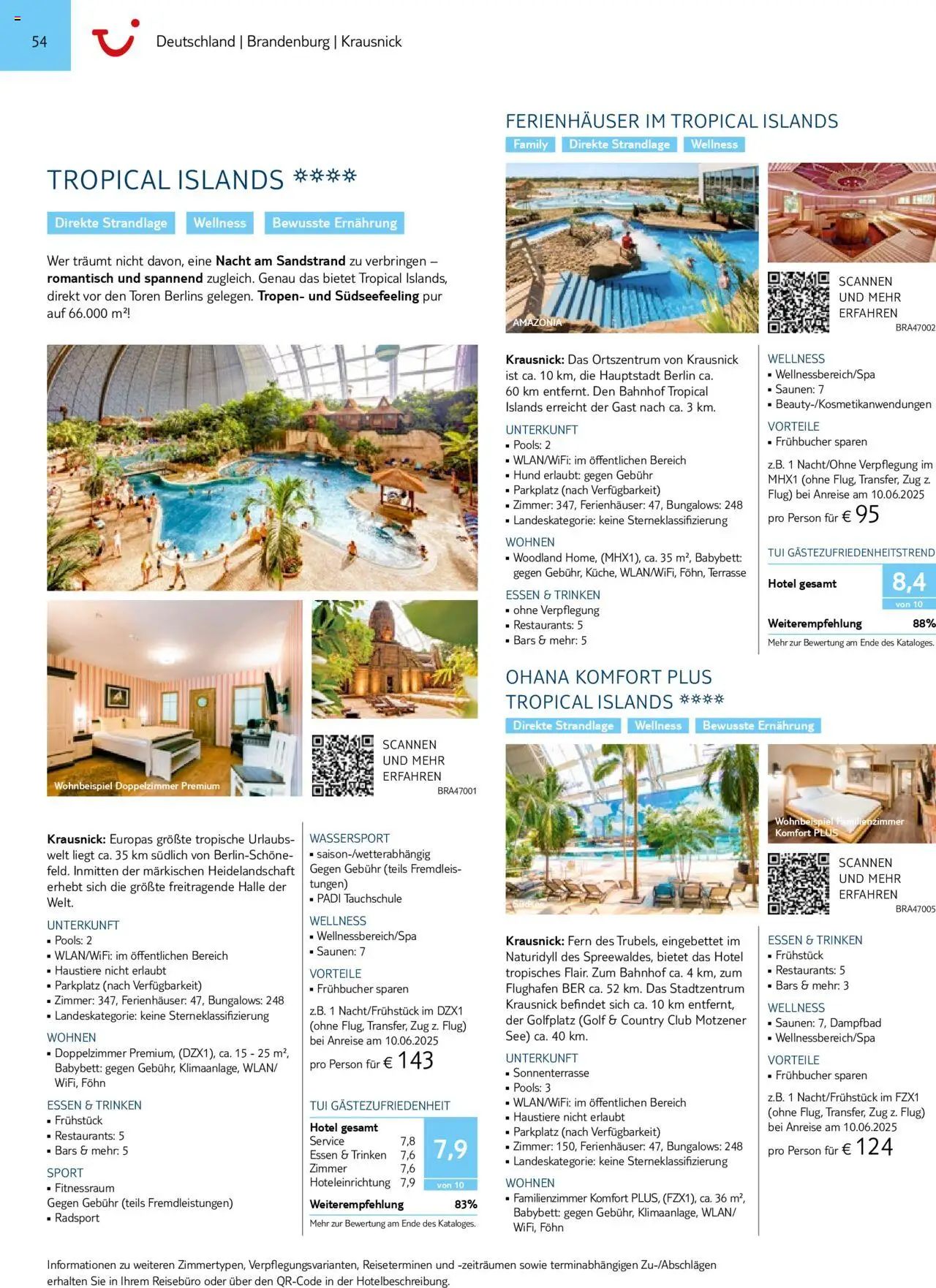 Aida - Urlaub mit eigener Anreise 2025/26 – gültig ab 01.11.2024 | Seite: 54 | Produkte: Babybett, Föhn