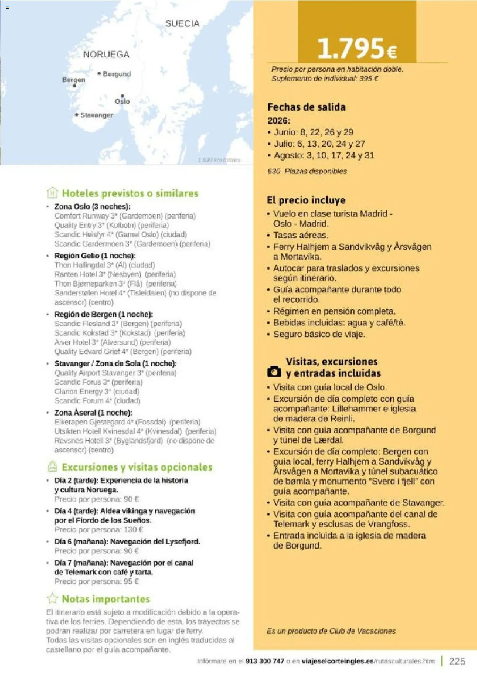 Viajes El Corte Inglés Rutas Culturales de la Comunidad de Madrid │ válido desde el 01.04.2026 | Página: 225 | Productos: Café, Navegación