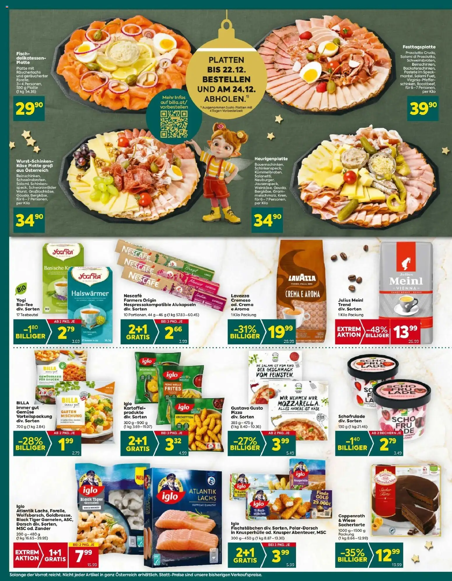 Billa Plus Flugblatt - Oberösterreich gültig ab 18.12.2025 | Seite: 13 | Produkte: Gemüse, Käse, Schinken, Fisch