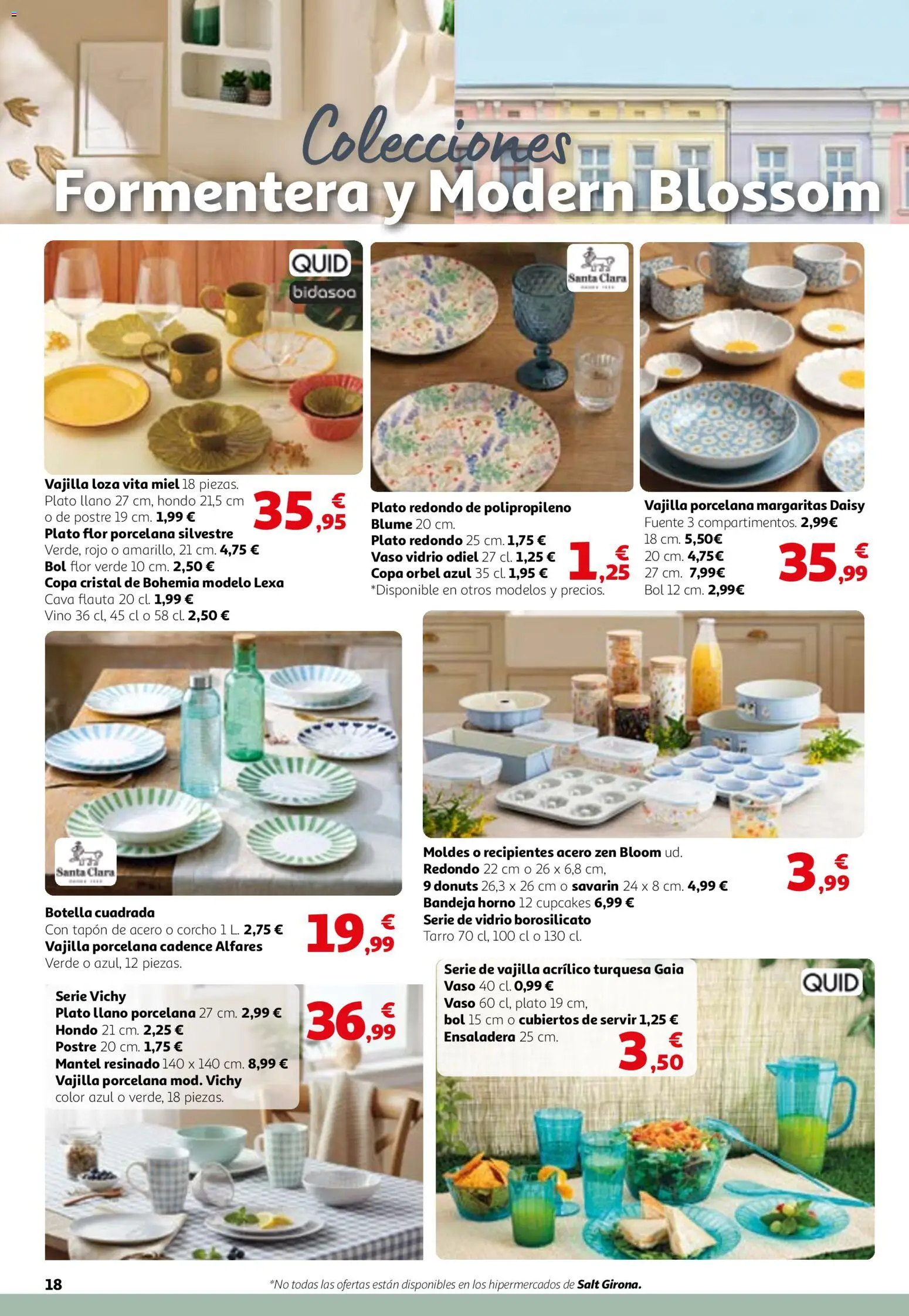 Alcampo - HP Catalán Activ´t a la Primavera │ válido desde el 12.03.2026 | Página: 18 | Productos: Ψηφιακή κάμερα, Mantel, Βρεφικό κρεβάτι, Horno