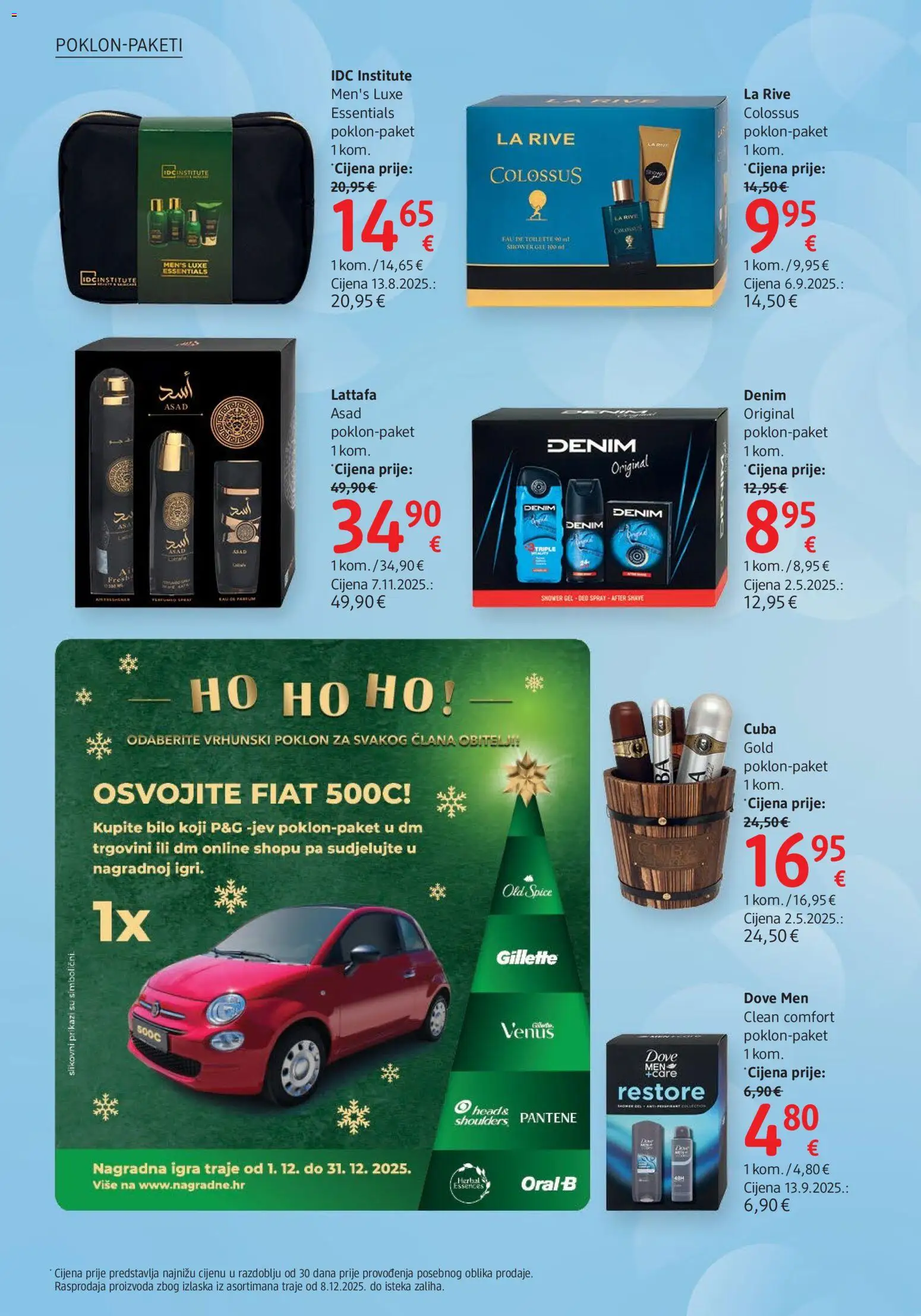 DM katalog | vrijedi od 11.12.2025 | Stranica: 14 | Proizvodi: Dove, Old Spice, Igra