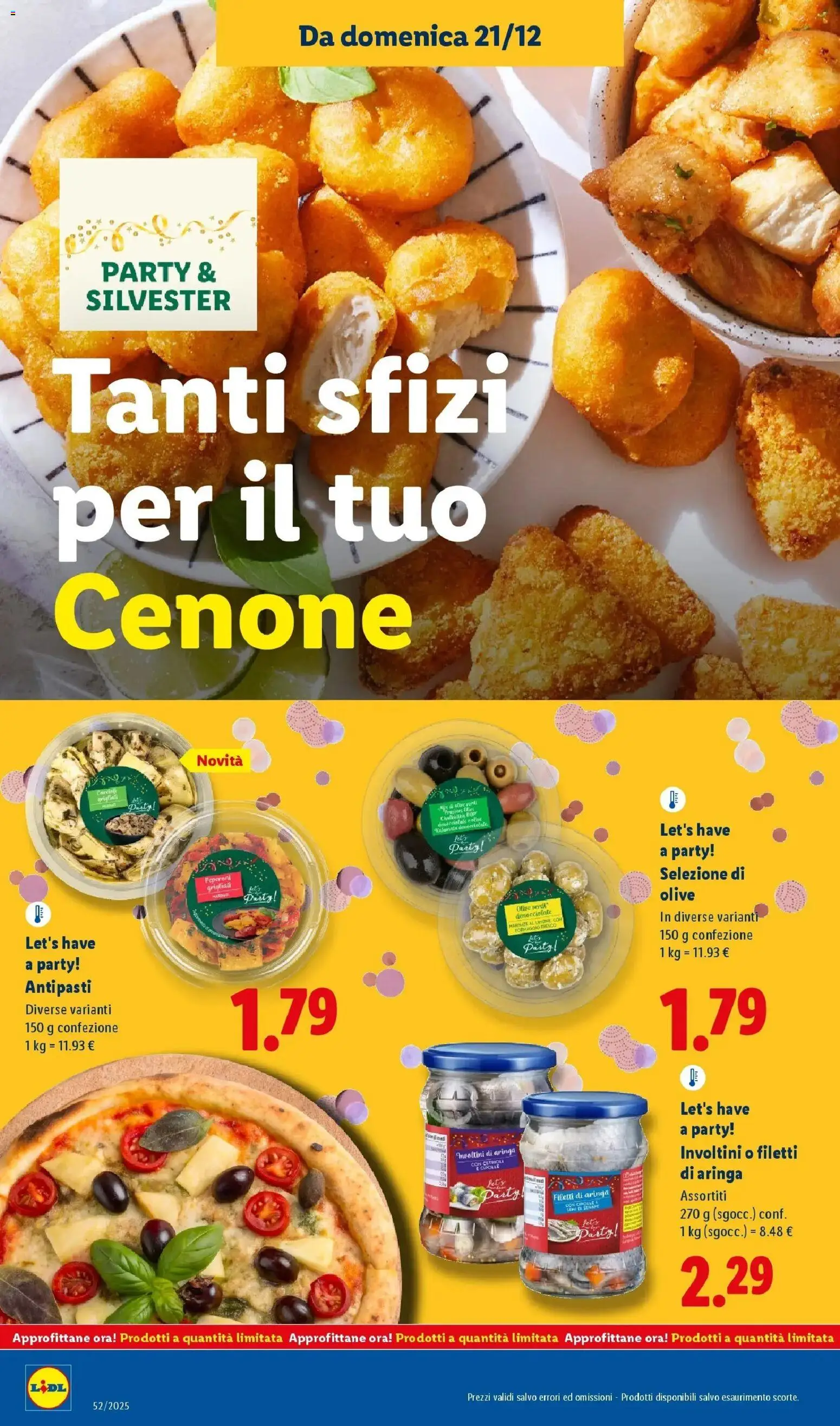 LIDL volantino della prossima settimana dal ﻿20/12/2025﻿ 📣 | Pagina: 26 | Prodotti: Peperoni, Formaggio, Olive, Feta