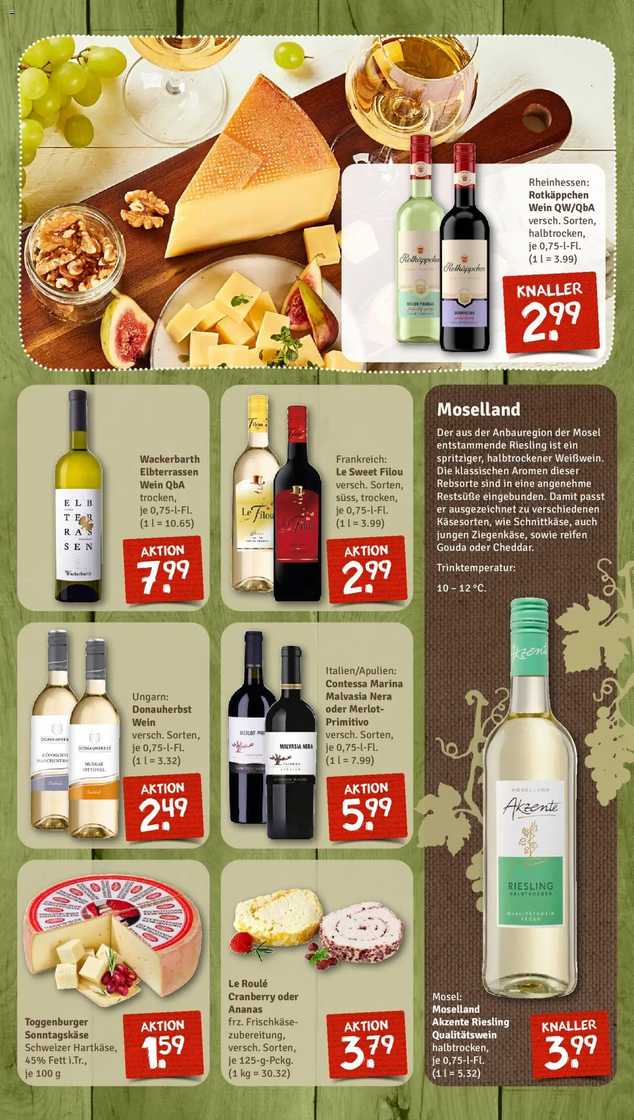 Nahkauf Prospekt – gültig ab 19.10.2025 | Seite: 10 | Produkte: Le filou, Merlot, Gouda, Rotkäppchen