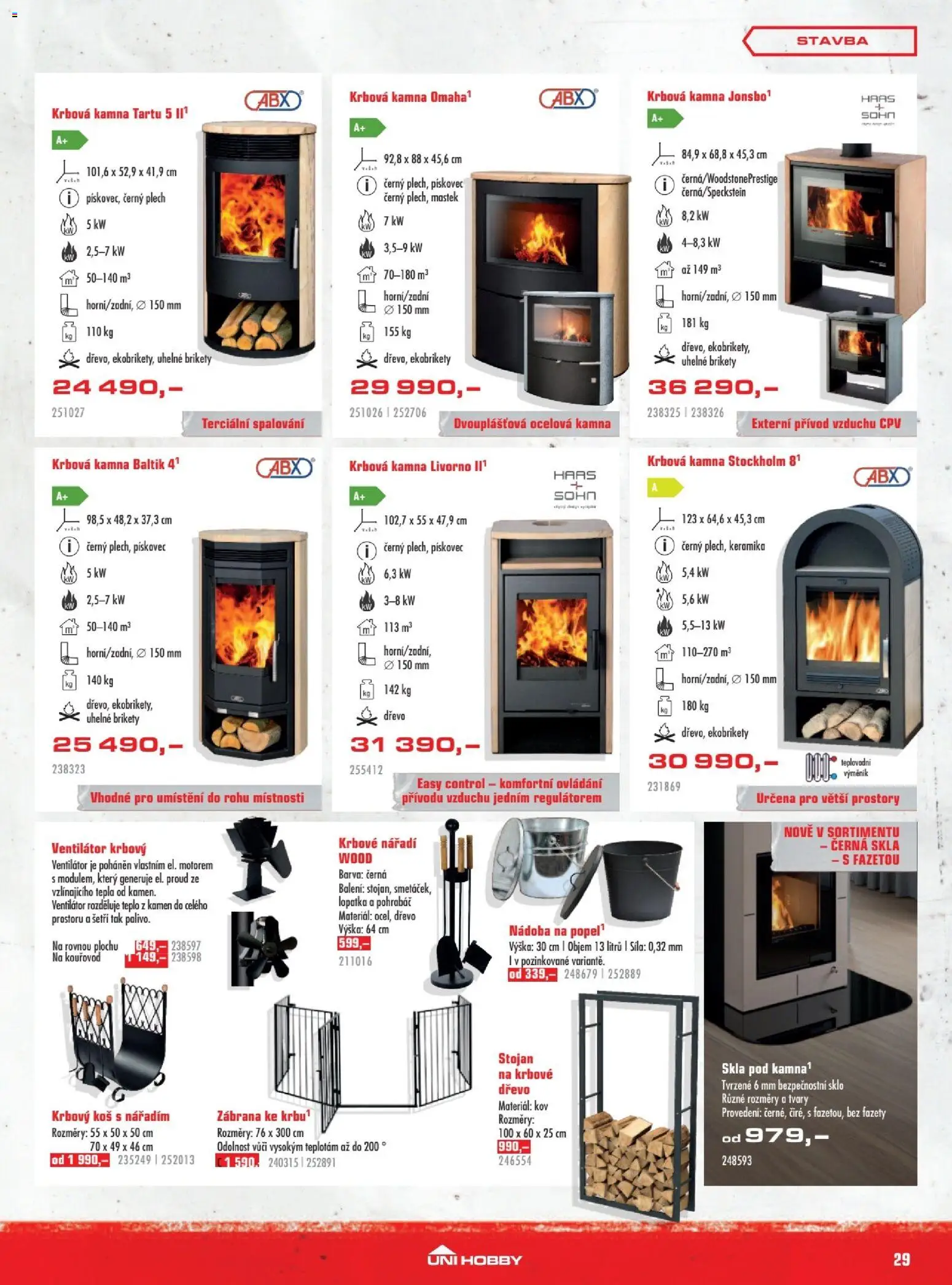 Uni Hobby leták od 08.01.2026 | Strana: 29 | Produkty: Brikety, Nářadí, Uhelné brikety, Koš
