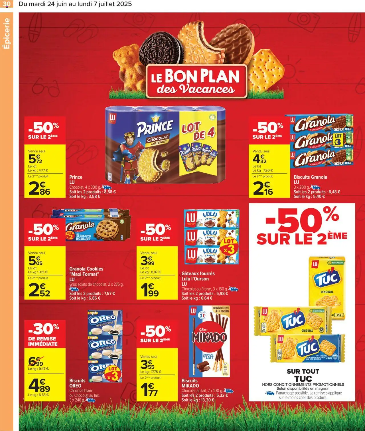  | Page: 32 | Produits: Lait, Chocolat, Biscuits, Granola