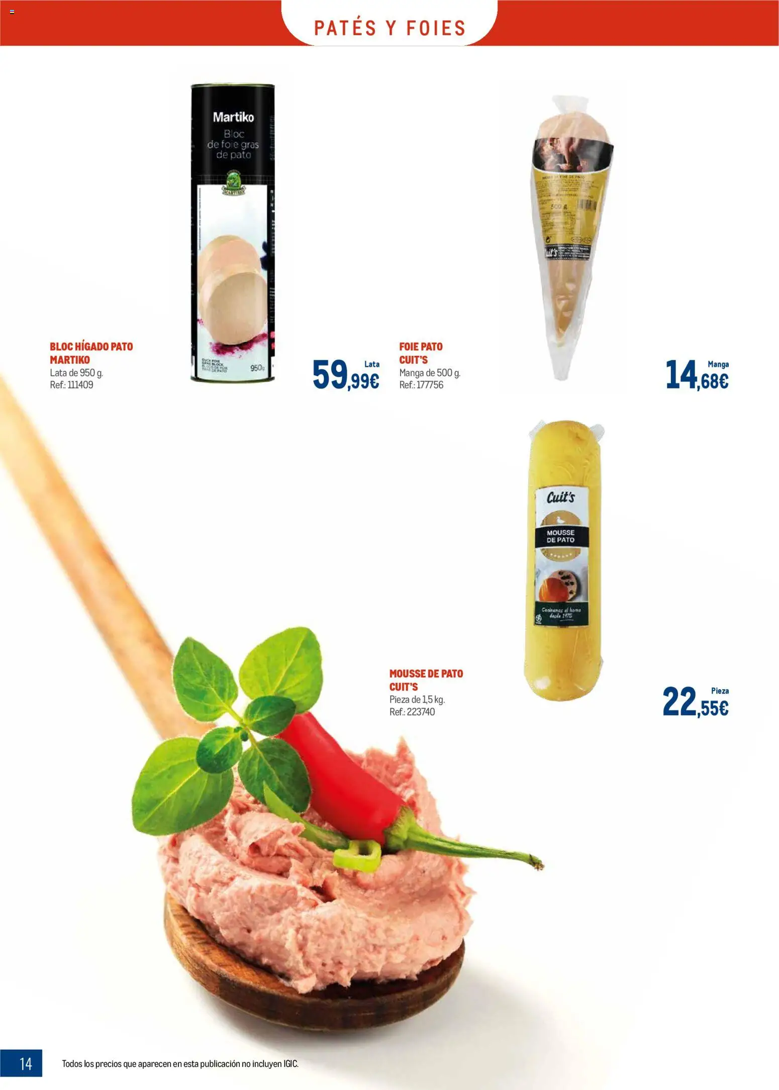 Makro - Charcuteria Canarias │ válido desde el 01.12.2025 | Página: 14 | Productos: Mousse