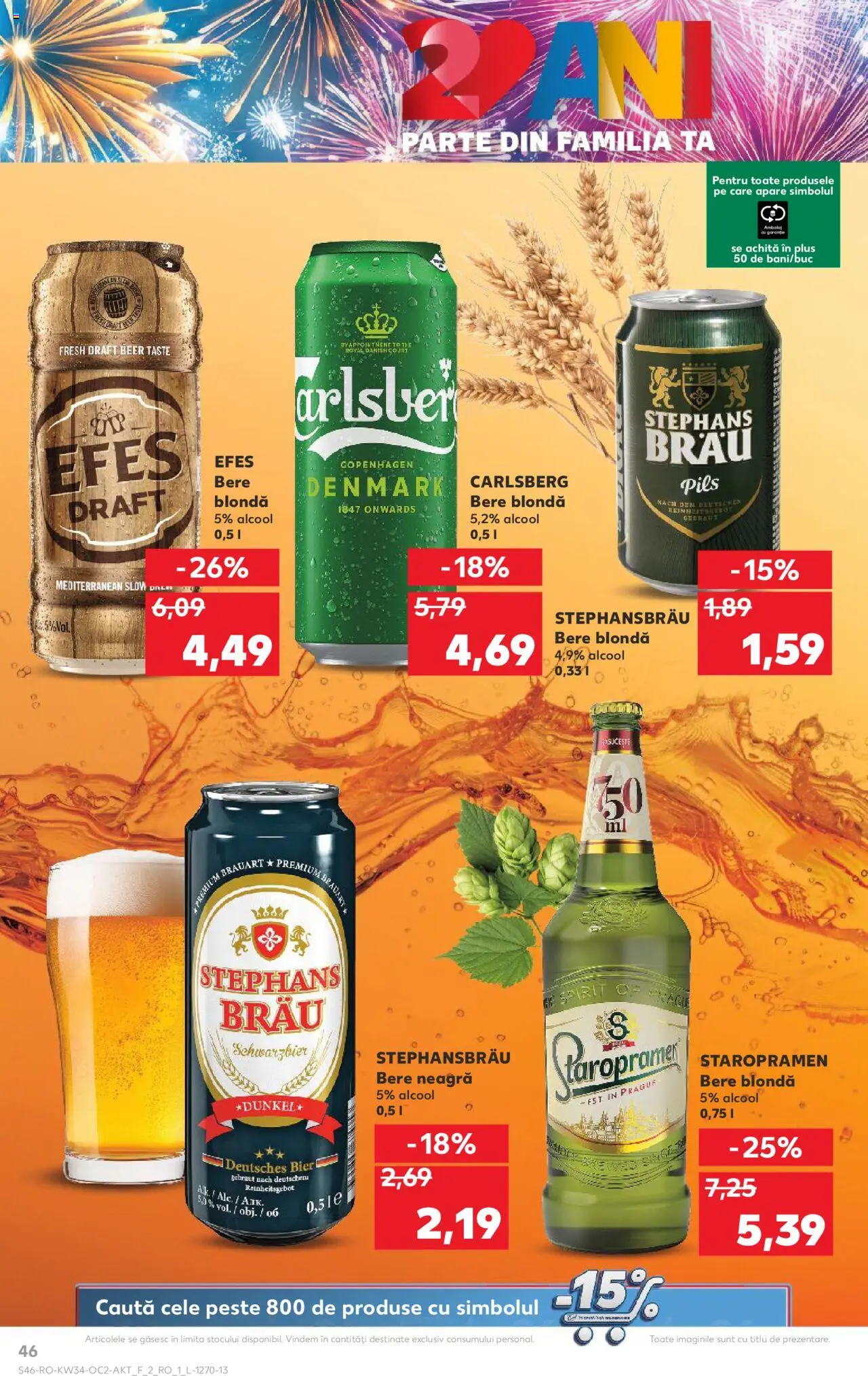 Kaufland RO akciós ujság - amely érvényes a következő dátumtól: 20.08.2025 | Oldal: 46