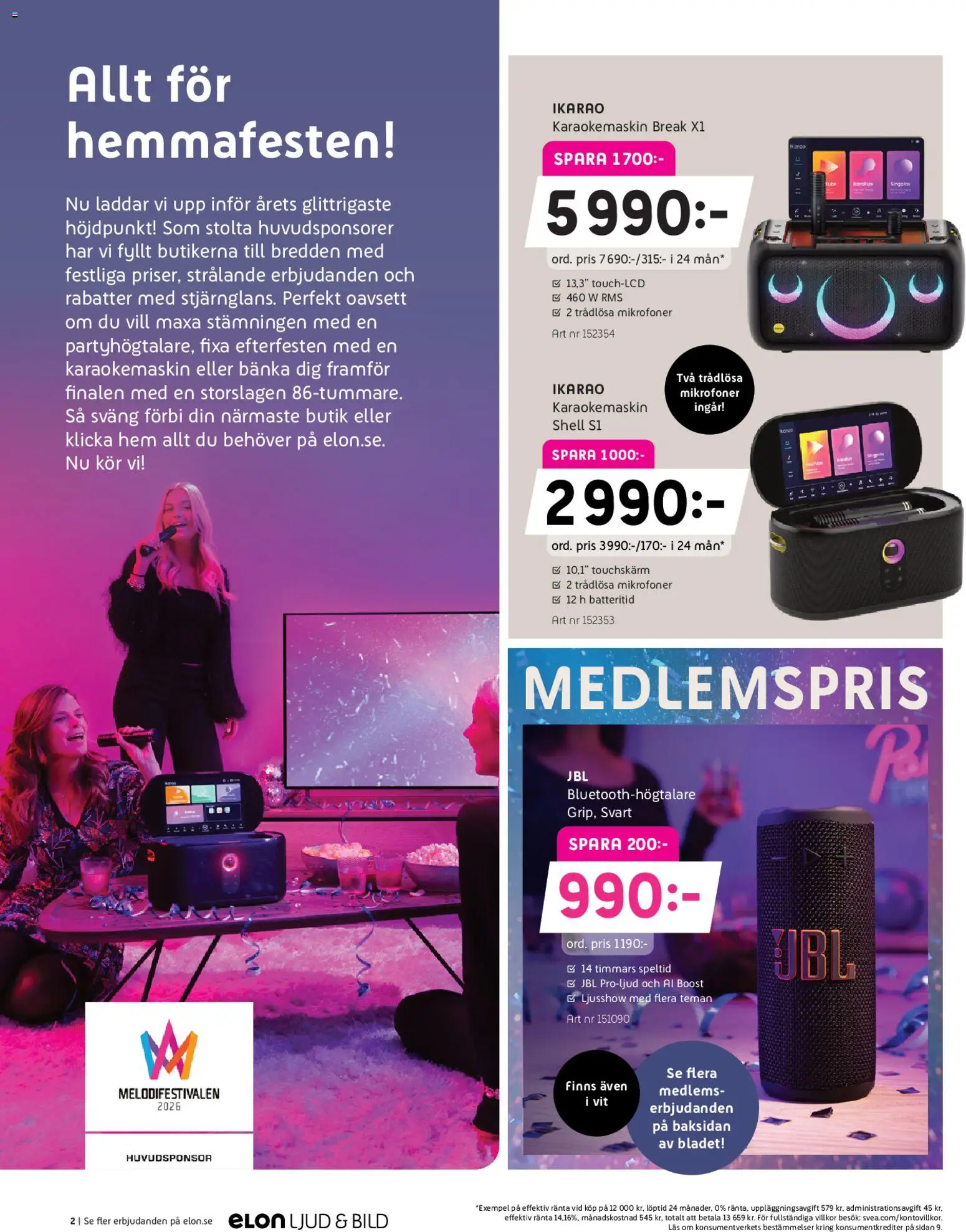 Elon reklamblad aktuell från 26.01.2026 | Sida: 2