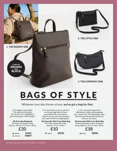Preview of AVON - Black Friday valid from 01.11.2025 | Page: 228 | Products: Backpack, Bag