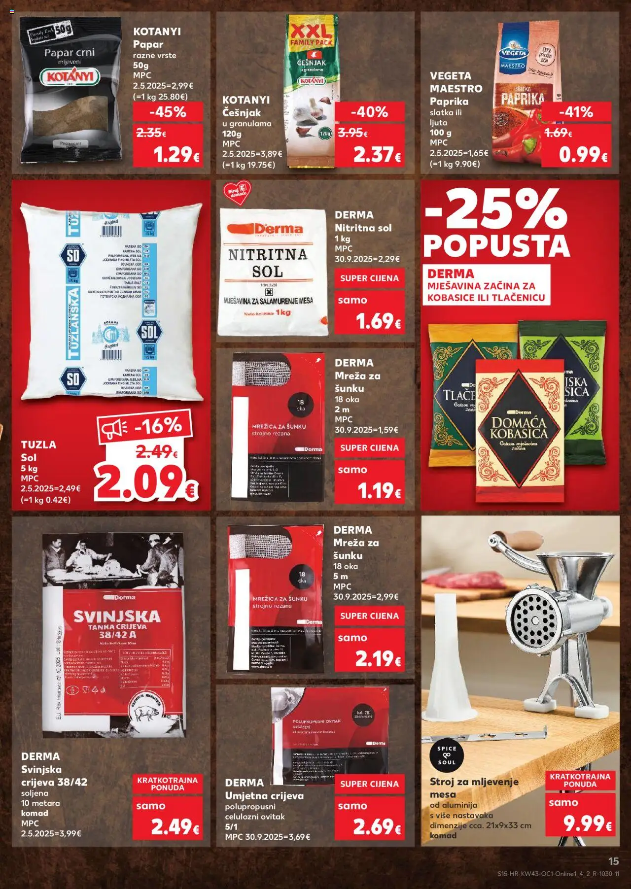 Kaufland katalog | vrijedi od 22.10.2025 | Stranica: 15