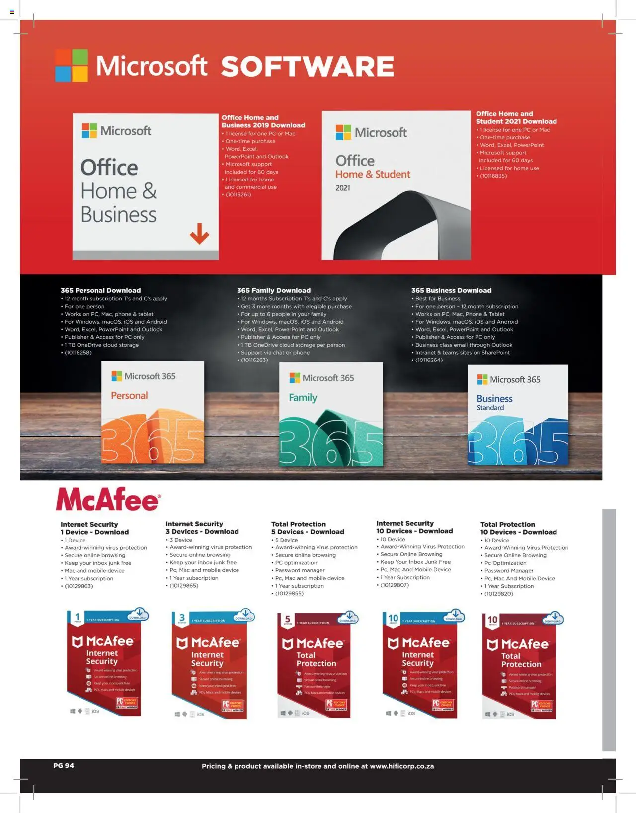 New HiFi Corp catalogue – valid from 12.02.2024 | Page: 94 | Products: Phone, Tablet, PC