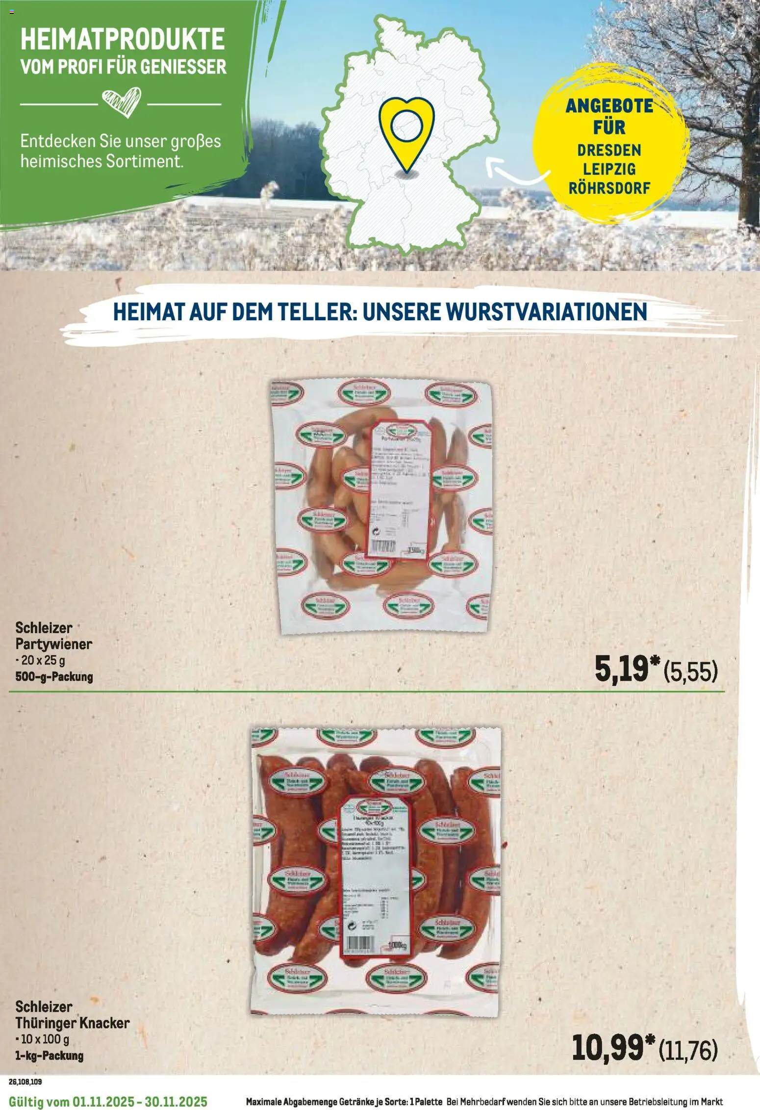 Metro Regionaler Flyer – gültig ab 01.11.2025 | Seite: 84