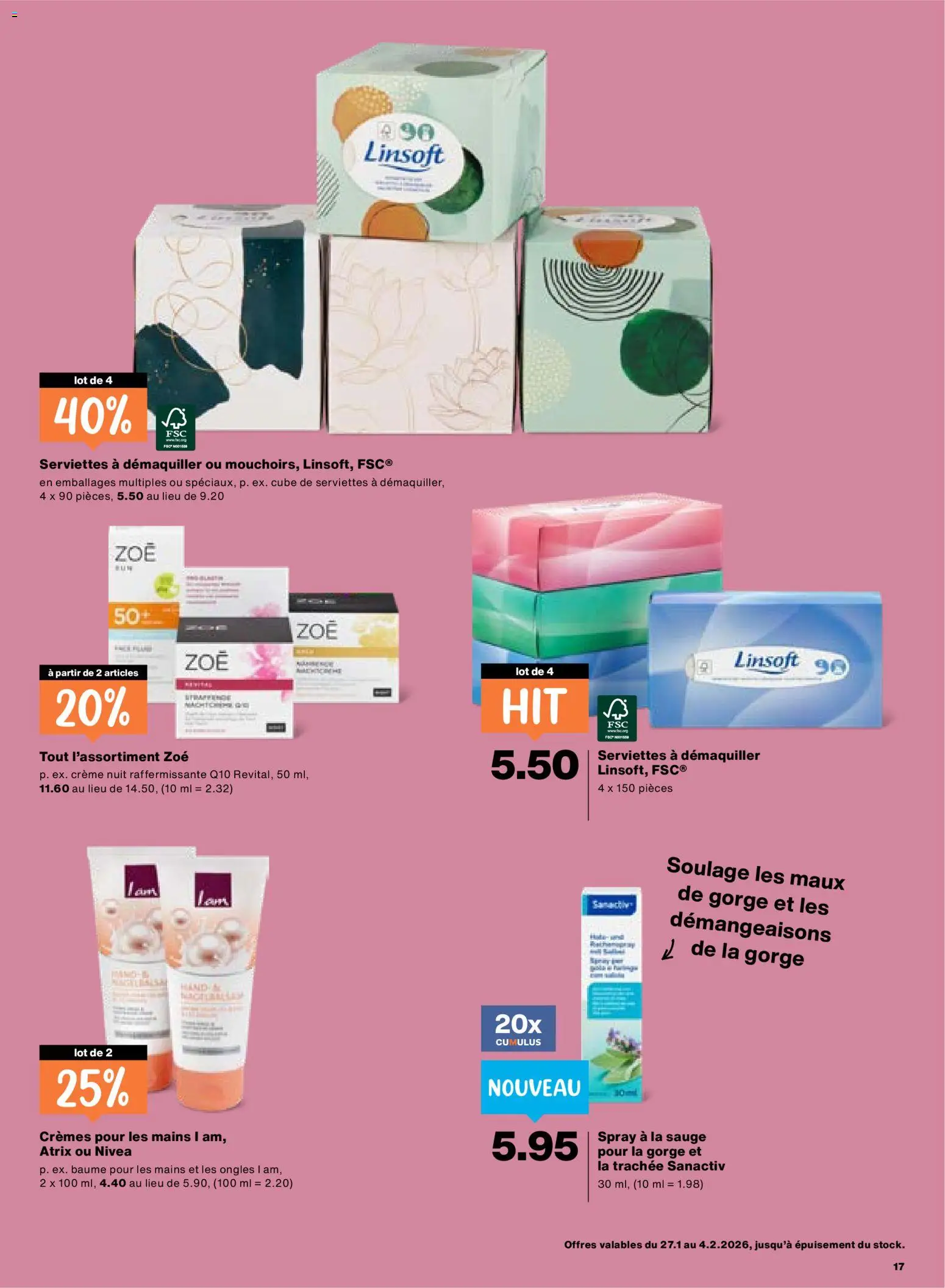 Migros Aktionen FR – gültig ab 27.01.2026 | Seite: 17 | Produkte: Creme