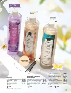 Anteprima del volantino Avon catalogo - campagna 04/2026 valido a partire dal 01.04.2026 | Pagina: 181 | Prodotti: Crema, Pompelmo, Cetriolo, Orchidea