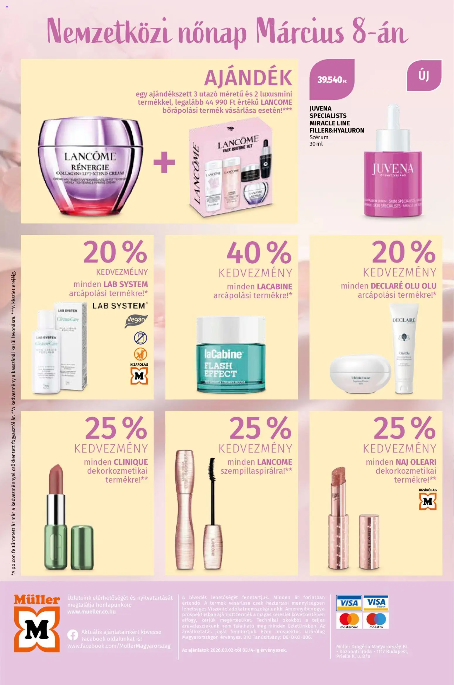 Müller akciós ujság - amely érvényes a következő dátumtól: 02.03.2026 | Oldal: 6